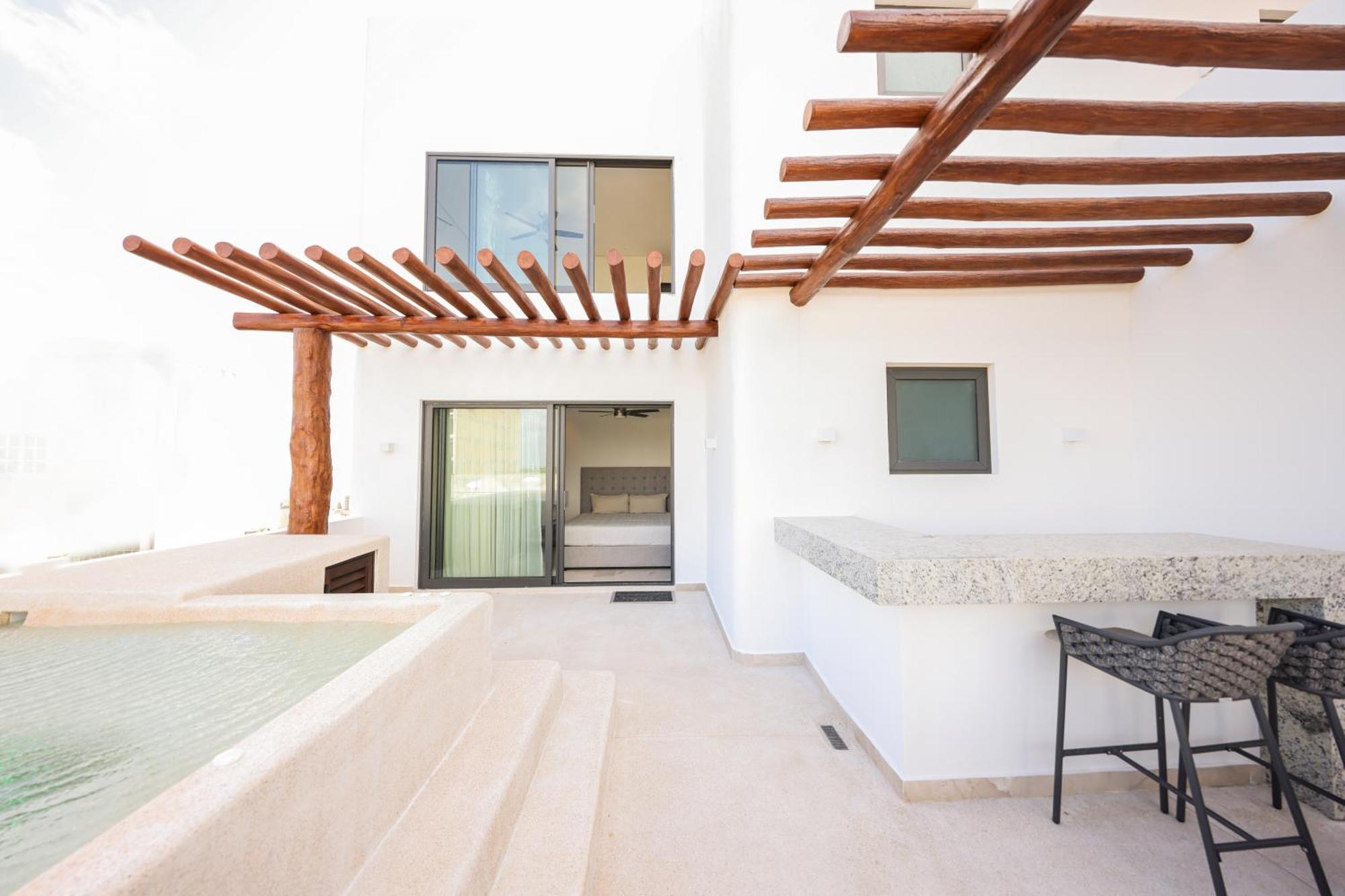 Porto Blu Apartment Puerto Morelos Luaran gambar
